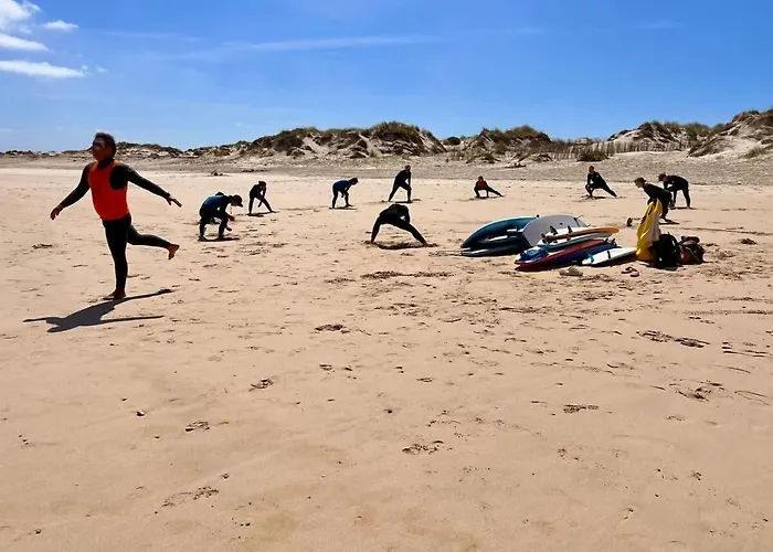 Da Silva Surfcamp 4 Bettzimmer Mit Fruehstueck Alojamento de Acomodação e Pequeno-almoço